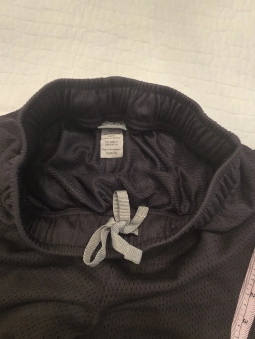 Champion Black Mesh Kids Athletic Shorts Size M( 8 - 10)